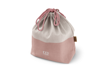 MB Pochette L Natural Flamingo - Le sac à bento grand format