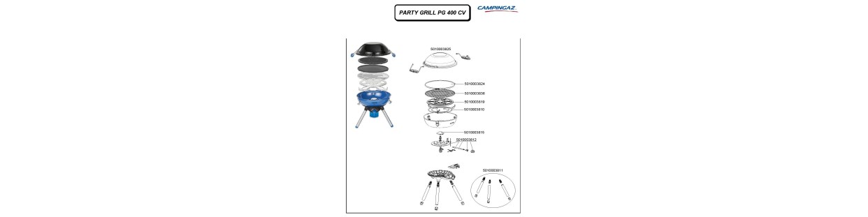 Party Grill PG 400 CV
