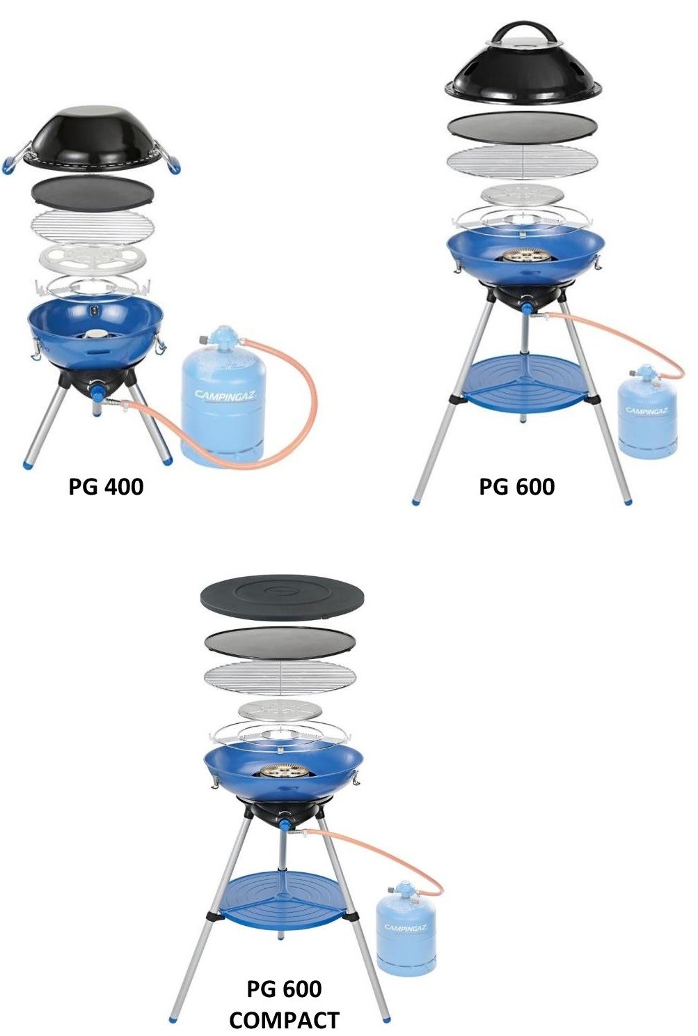 Party Grill PG : 400 - 600 - 600 Compact