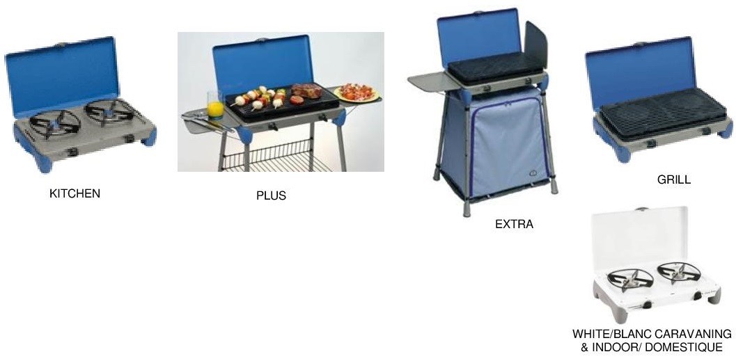 Camping Kitchen : Plus - Extra - Grill - Camping Kitchen (Domistique)